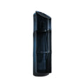 A dark translucent plastic bottle with a matching dark cap, shown upright against a plain white background.
