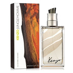 Kenzo Jungle Homme perfume bottle and packaging on a white background
