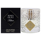 Kilian Roses on Ice 50ml Eau de Parfum bottle and presentation box displayed on a clean white background.