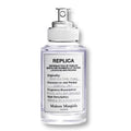 showing bottle of When the rain stops by Maison Margiela commonly known as the replica collection