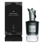 MIND GAMES Gambit perfume bottle and packaging on a white background