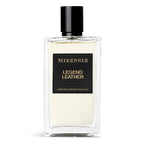 Mizensir Legend Leather perfume bottle on a white background