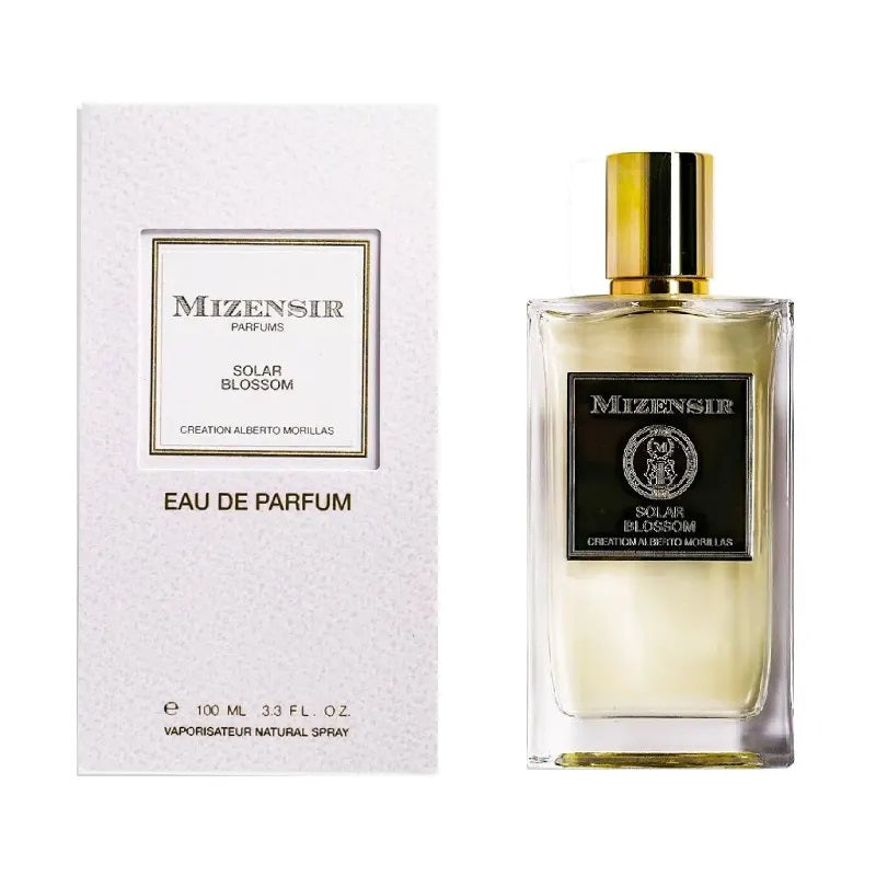 Mizensir Eau de Parfum bottle and packaging on a white background