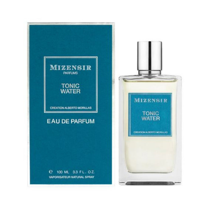 Mizensir Tonic Water 100ml Parfum bottle with presentation box on a white background.