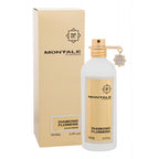 A product image featuring a 100ml bottle of Montale Diamond Flowers Eau de Parfum, with a gold-colored cap and packaging.