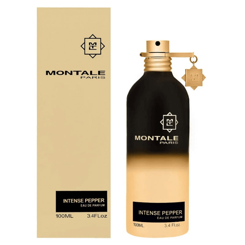 Montale Paris Intense Pepper perfume bottle and packaging on a white background