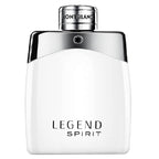 Bottle of legend spirit on white background