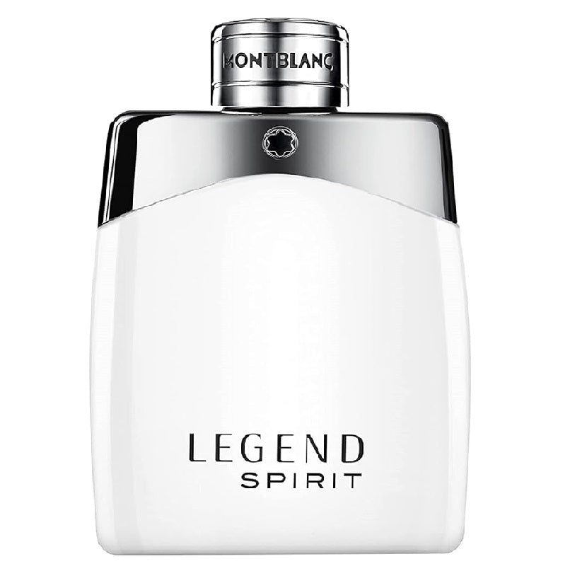 Bottle of legend spirit on white background
