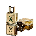 Nishane perfume bottles on a white background