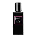 A black bottle of Fracas Eau de Parfum by Robert Piguet with a pink label.