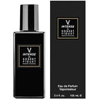 Robert Piguet V Intense 100ml Eau de Parfum bottle and presentation box on a white background.