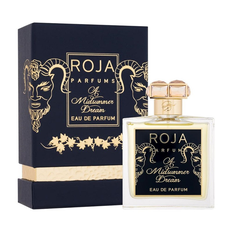 Roja Parfums 'Of Midsummer Dream' Eau de Parfum bottle and packaging on a white background