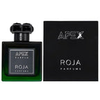 Roja Parfums Apex perfume bottle and packaging on a white background