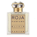 Roja Parfums Elixir perfume bottle on a white background