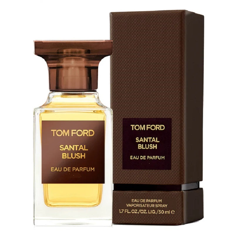 Tom Ford Santal Blush Eau de Parfum bottle and packaging on a white background