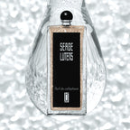 Nuit De Cellophane by Serge Lutens – styled in a luminous, modern setting symbolising elegance, serenity, and subtle allure.