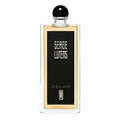 Bottle of Un Bois Vanille bottle by Serge Lutens – sleek glass flacon expressing creamy warmth, elegance and modern