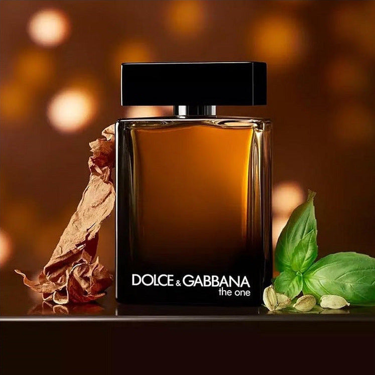 Dolce & Gabbana The One for Men Eau de Parfum featured in a sophisticated lifestyle setting inspired by confidence, charisma and modern masculine elegance.