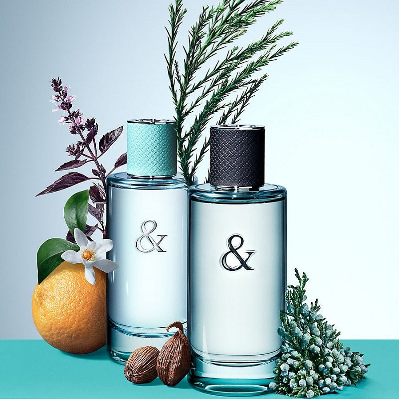 Tiffany & Love For Her by Tiffany & Co. styled within a modern urban setting reflecting connection, optimism and contemporary feminine elegance.