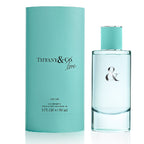 Tiffany & Love For Her 90ml Eau de Parfum bottle and presentation box on a white background.