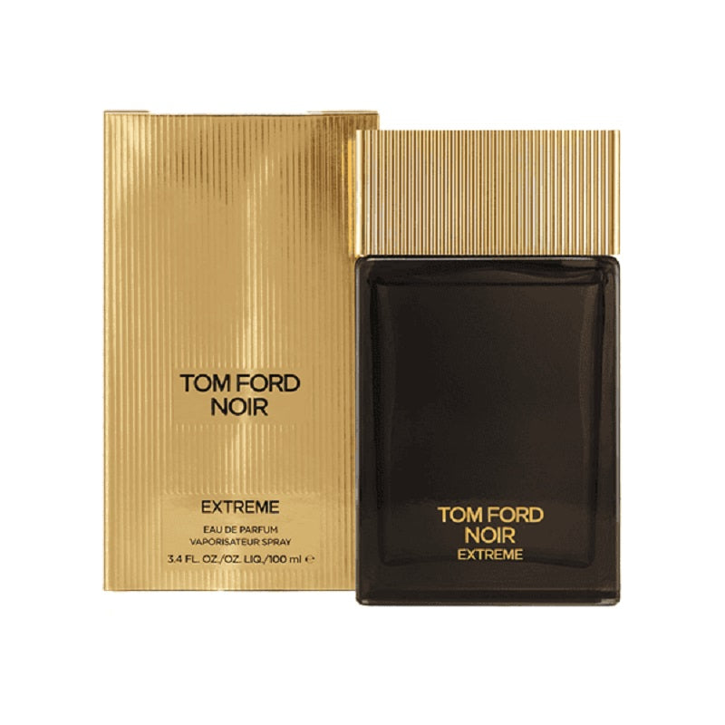 Tom Ford Noir Extreme perfume bottle and packaging on a white background