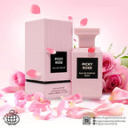 Tom Ford Rose Prick Eau de Parfum bottle featuring the elegant matte soft-pink Private Blend flacon on a clean white background.