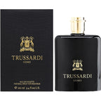 Trussardi Uomo perfume bottle and packaging on a white background