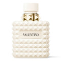Valentino perfume bottle with textured design on a white background