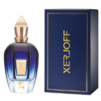 Xerjoff perfume bottle and packaging on a white background