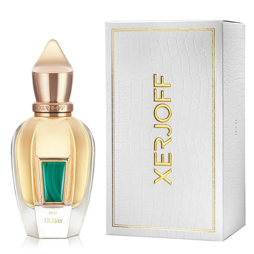 Xerjoff perfume bottle and packaging on a white background