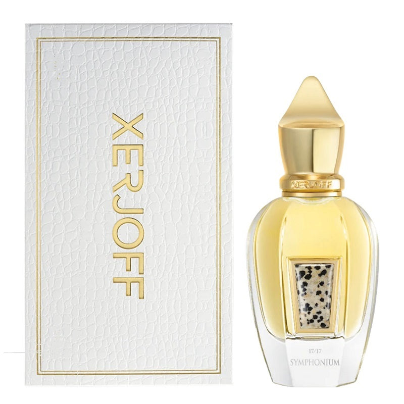 Xerjoff perfume bottle with packaging on a white background