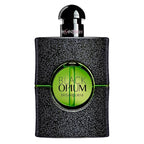 Yves Saint Laurent Black Opium perfume bottle on a white background
