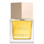Yves Saint Laurent Cinema perfume bottle on a white background