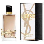 YSL Libre perfume bottle and packaging on a white background