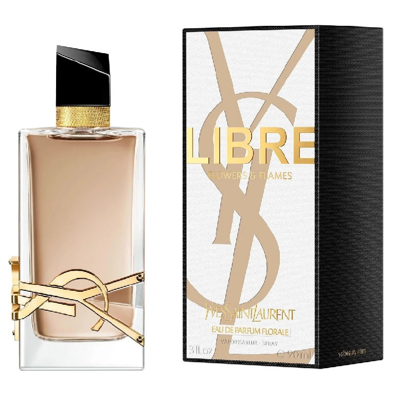 Libre Flowers & Flames 90ml Eau de Parfum Florale by Yves Saint Laurent