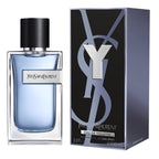 Yves Saint Laurent Eau de Toilette bottle and packaging on a white background