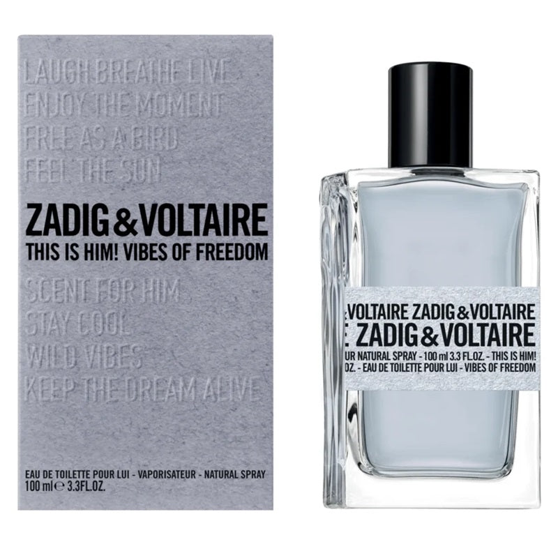 This Is Him! Vibes Of Freedom 100ml Eau de Toilette Zadig & Voltaire