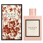 Gucci Bloom 50ml Eau de Parfum box and bottle on white background