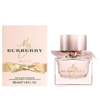 Burberry My Blush perfume bottle and packaging on a white background