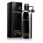 A black bottle of Montale Boise Vanille Eau de Parfum with a spray nozzle and a branded cap.