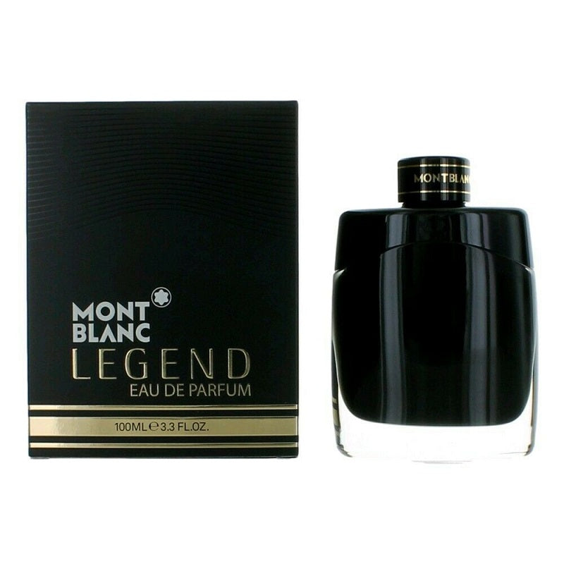 Mont Blanc Legend Eau de Parfum for men, 100ml bottle with packaging.